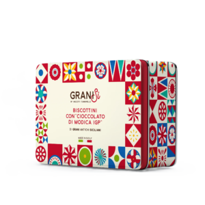 Tumminello biscotti GRANI SI Grano Cioccolato di Modica IGP latta 270gr