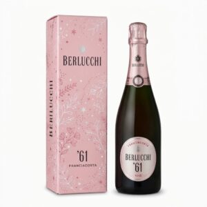 Franciacorta Berlucchi '61 Rosé DOCG 12,5% Vol. con Astuccio (75 cl)