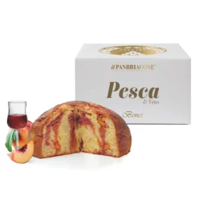 Il PANBRIACONE Pesca e Vino Artigianale 850g - Pasticceria Bonci (Montevarchi, Toscana)