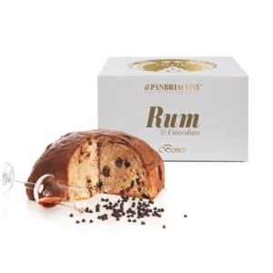 Il PANBRIACONE Rum e Cioccolato Artigianale 850g - Pasticceria Bonci
