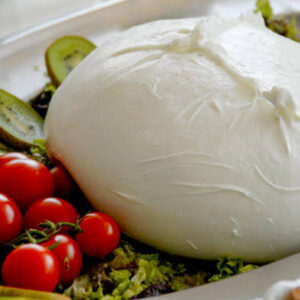 Mozzarella 100% Latte di Bufala (Pezzo Unico) - Caseificio Domenico Romagnuolo