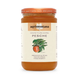 Confettura Extra di Pesche 330g - Agrimontana