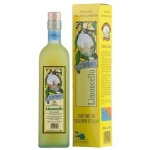 Limoncello di Sorrento IGP Artigianale 34% Vol. con Astuccio - Azienda Agricola Il Convento (Massa Lubrense, Penisola Sorrentina)