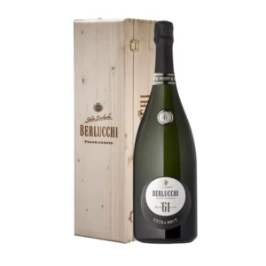 Franciacorta Berlucchi '61 Extra Brut DOCG 3lt (Jéroboam) in Cassa di Legno