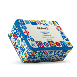 Tumminello biscotti GRANI SI Manna e Arancia latta 270gr