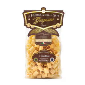 Tubettone Rigato di Gragnano IGP 500g - La Fabbrica della Pasta di Gragnano