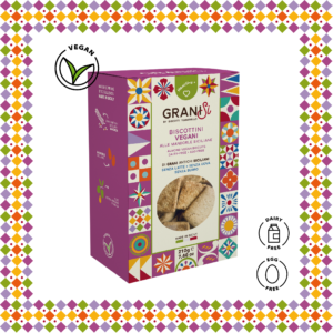Tumminello biscotti GRANI SI  Vegani alle mandorle – Healthy + 210gr